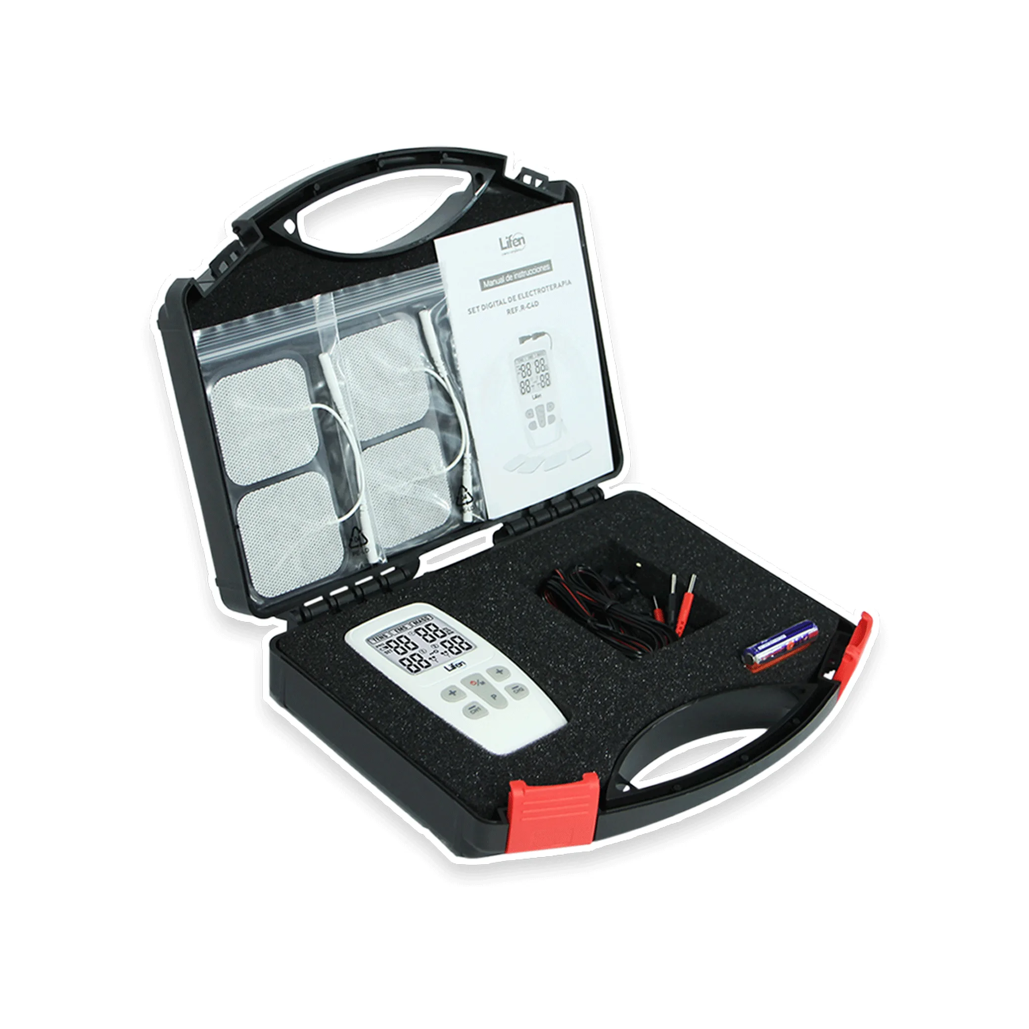web-3 Set de electroterapia 3 en 1 con caja
